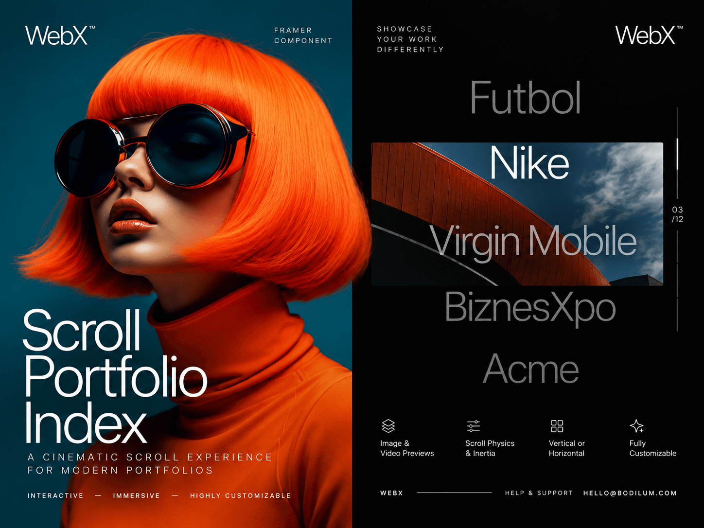Scroll Portfolio Pro
