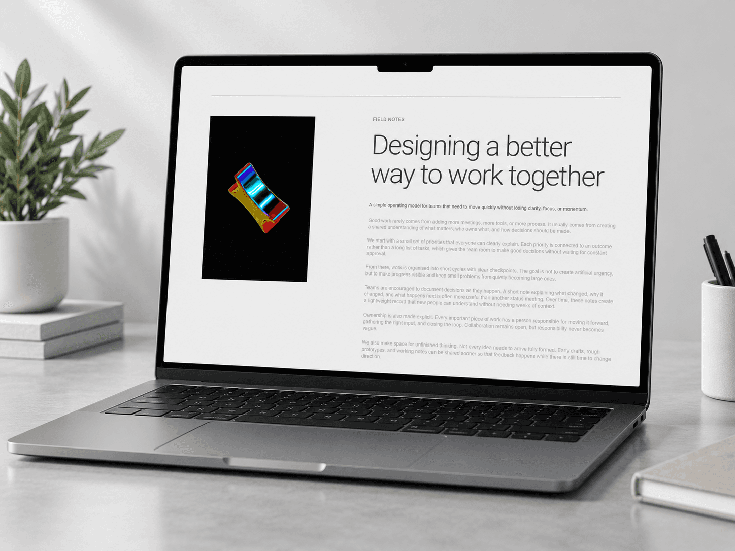 Sticky Editorial