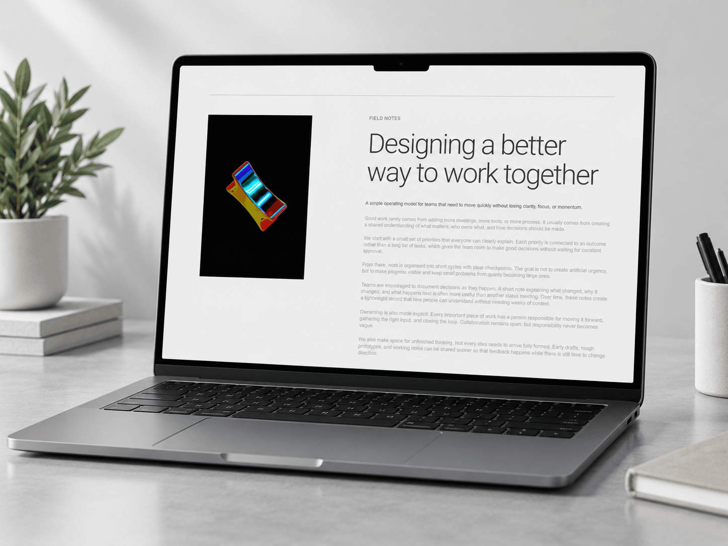Sticky Editorial