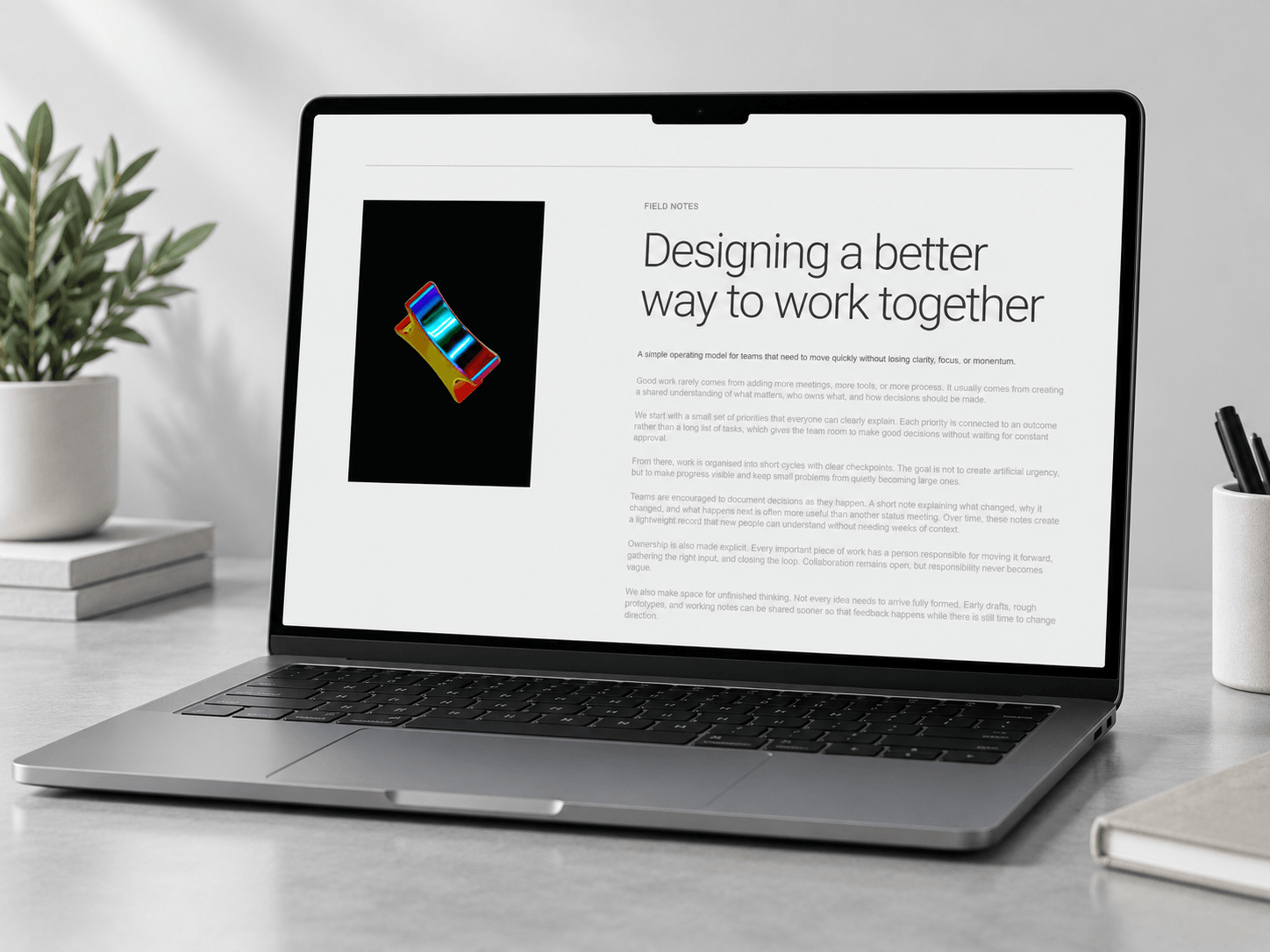 Sticky Editorial