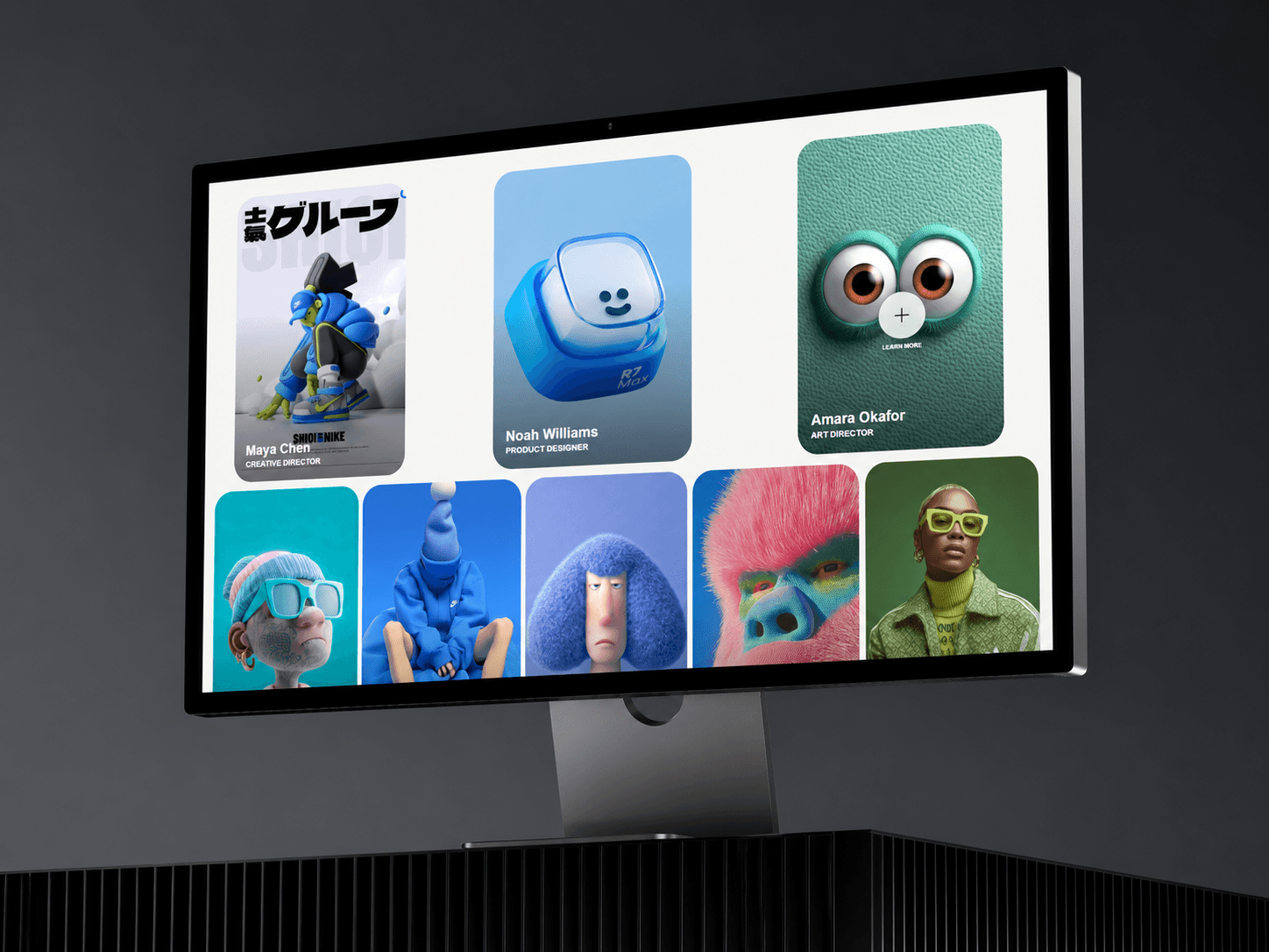 Creative Team Page