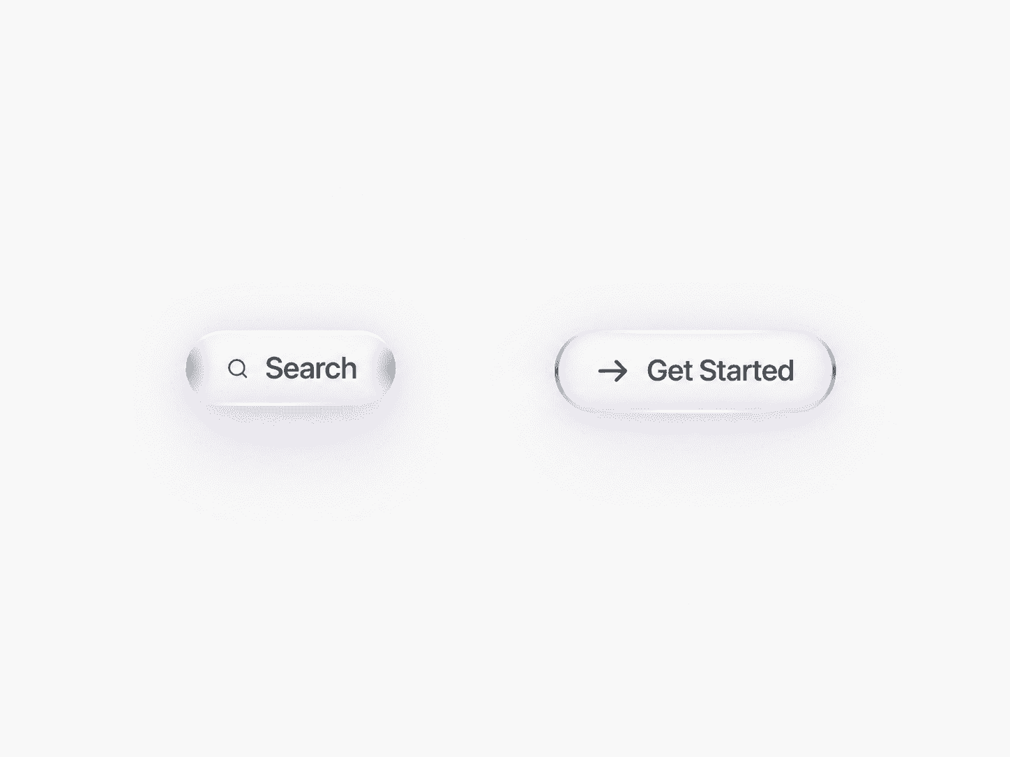 Optical Glass Button