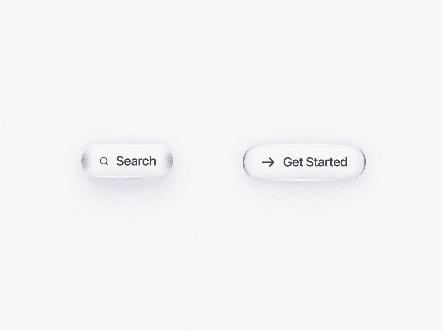 Optical Glass Button