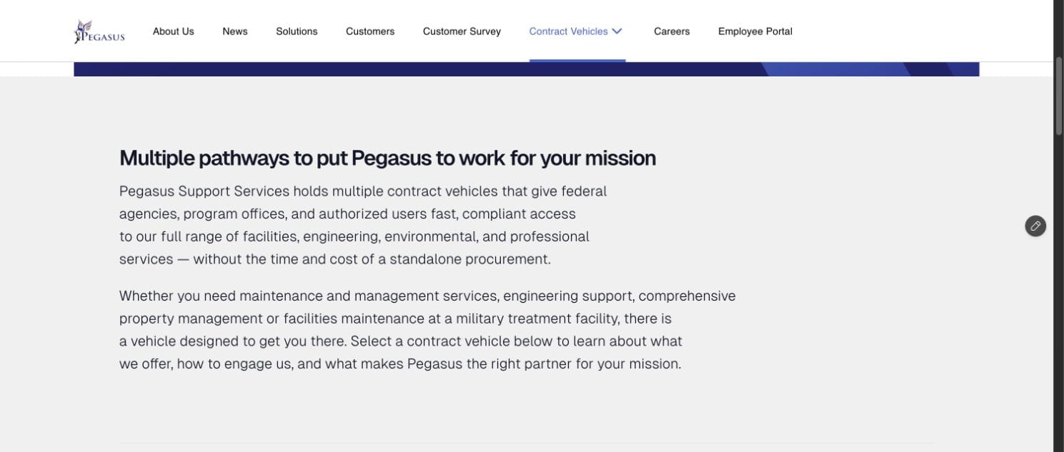 Pegasus Support