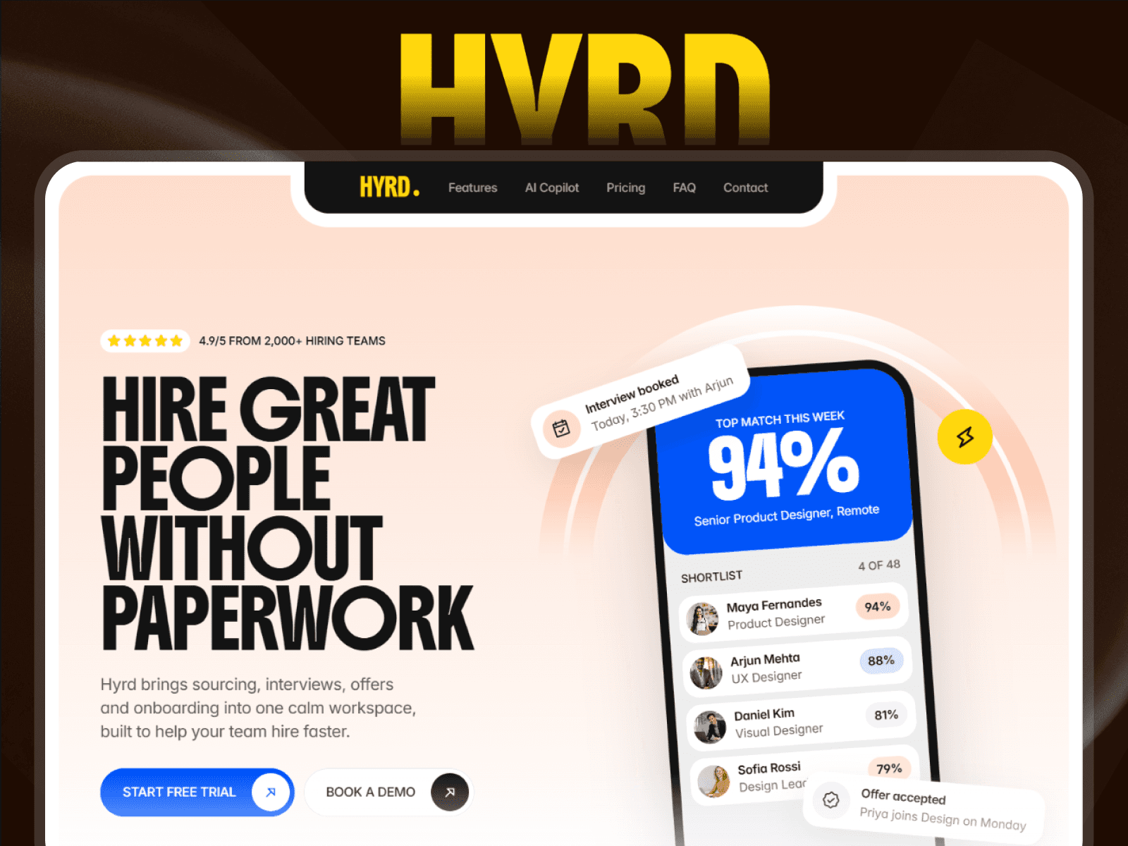 Hyrd hiring