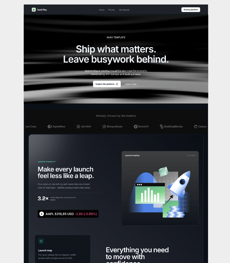 Play Fintech Site