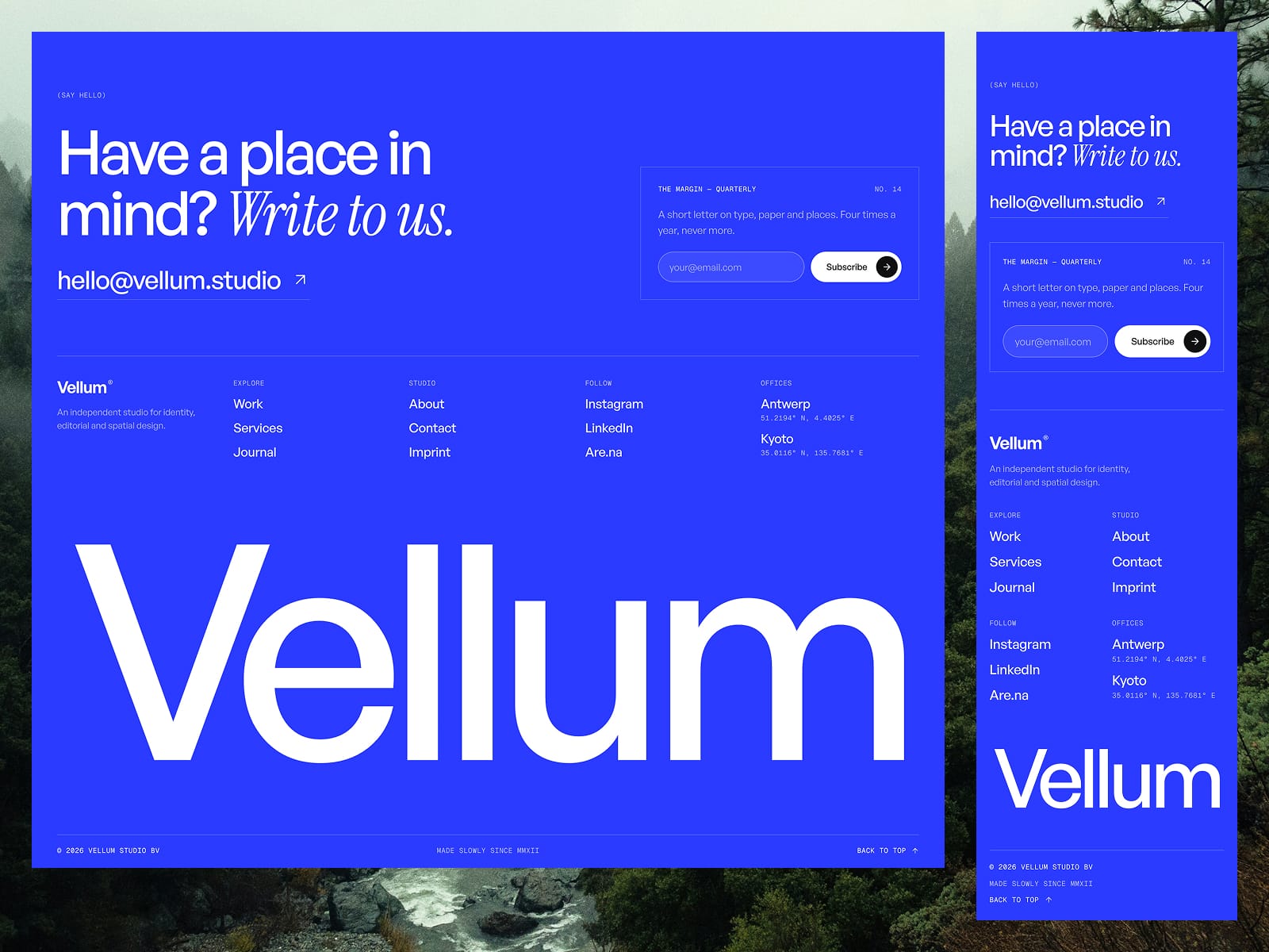 Vellum Editorial