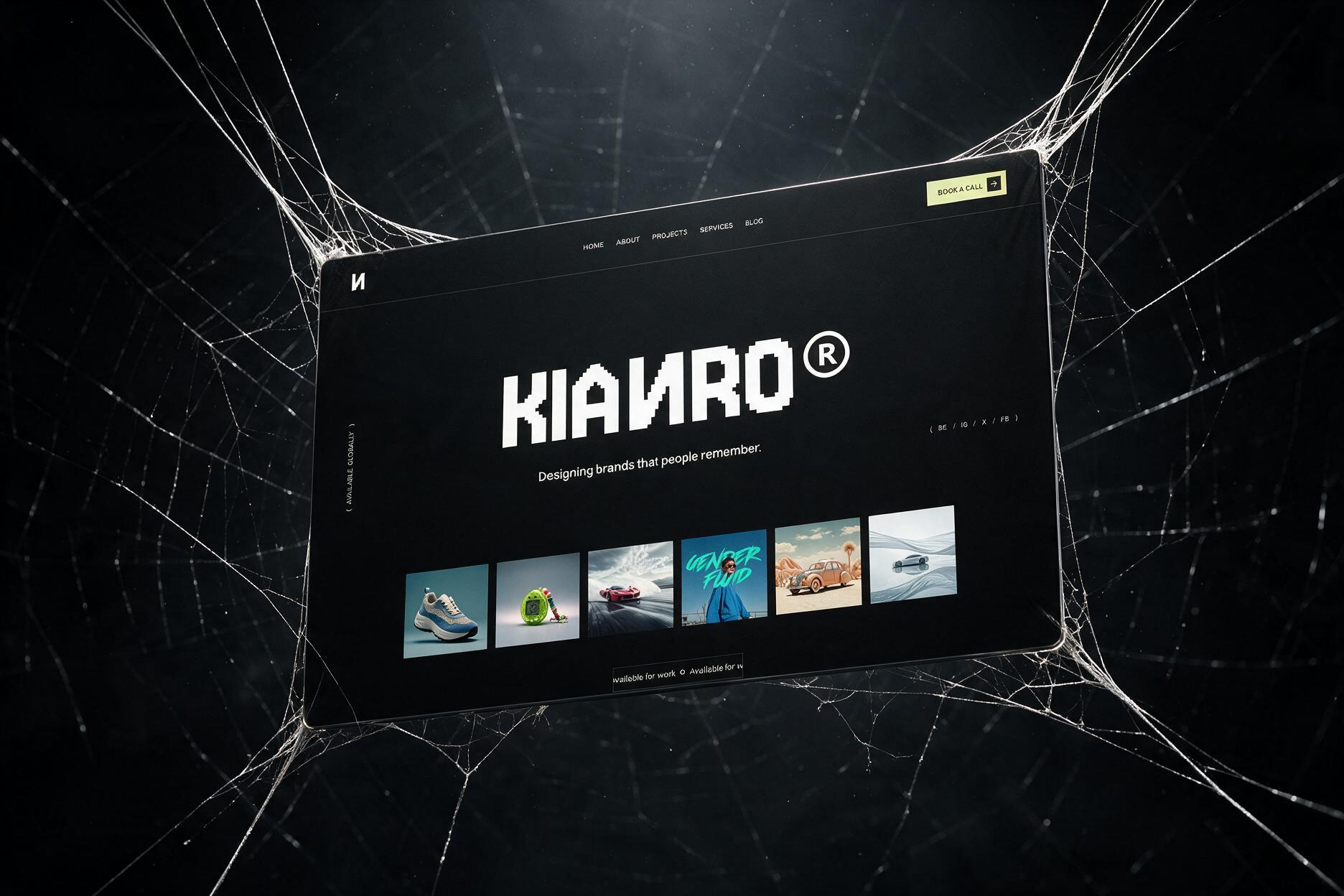 A new project is on the way — Kianro ⚡️Meet Kianro — a bold digital experience designed to make brands stand out and leave a lasting impression.The full project is coming soon. Stay tuned.#Kianro #WebDesign #UIUXDesign #WebsiteDesign