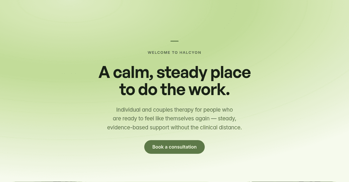 Halcyon Calm