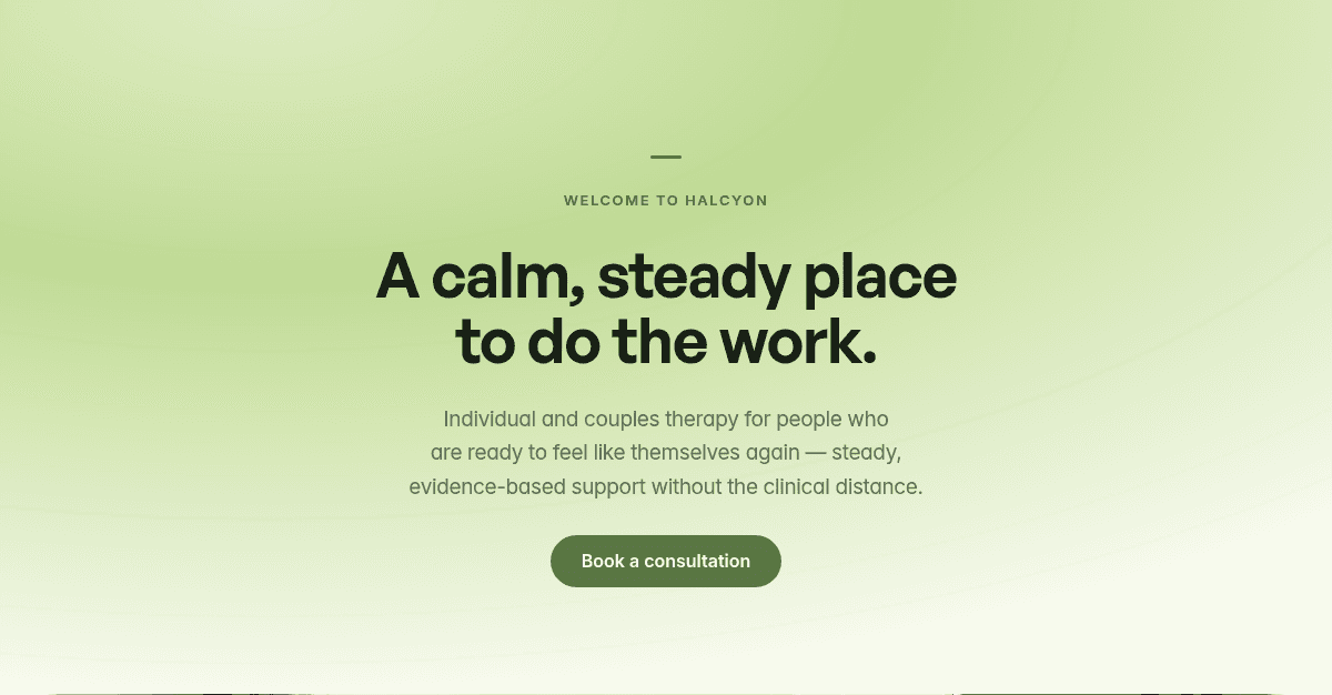 Halcyon Calm