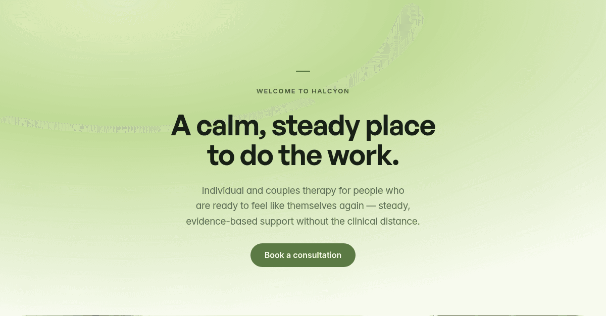 Halcyon Calm