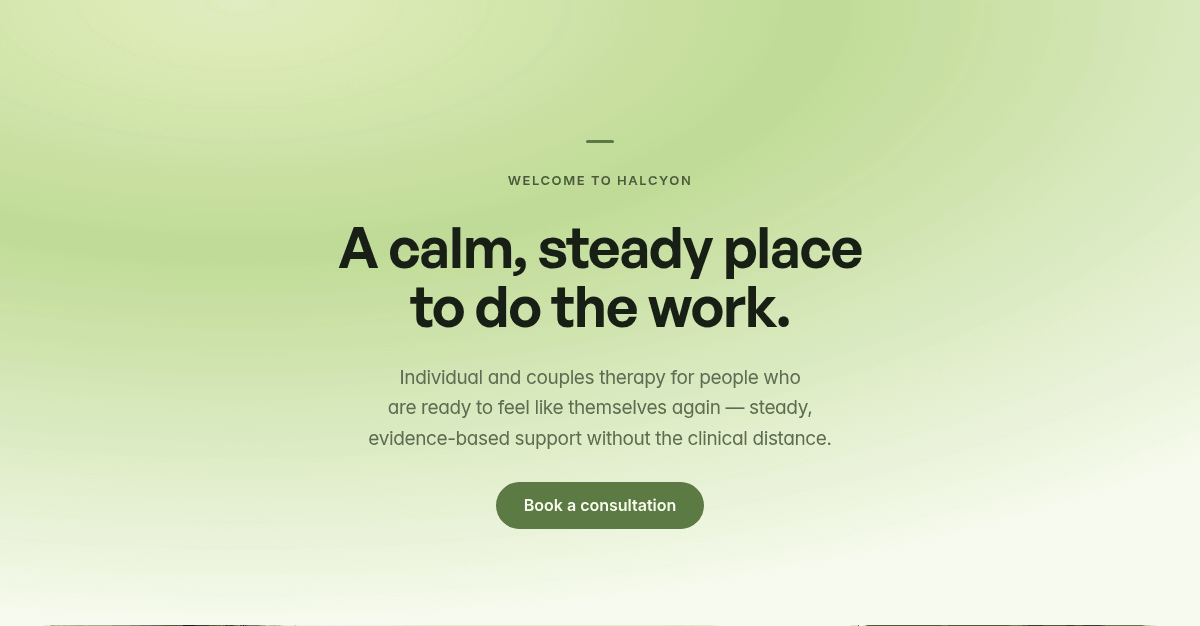 Halcyon Calm