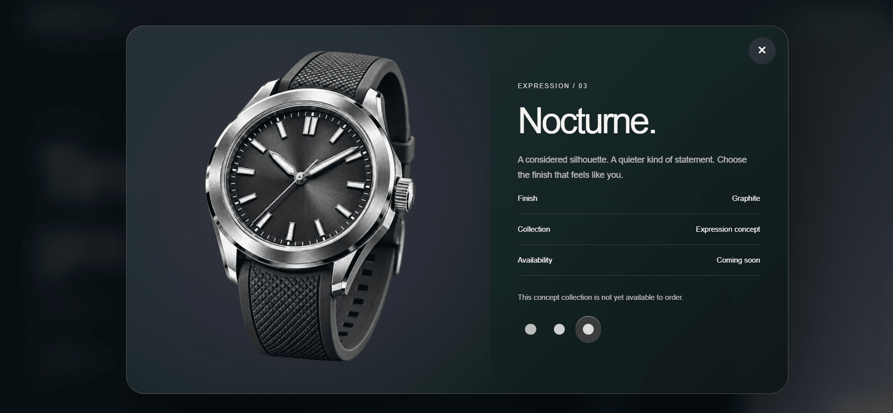 MERIDIAN watch show