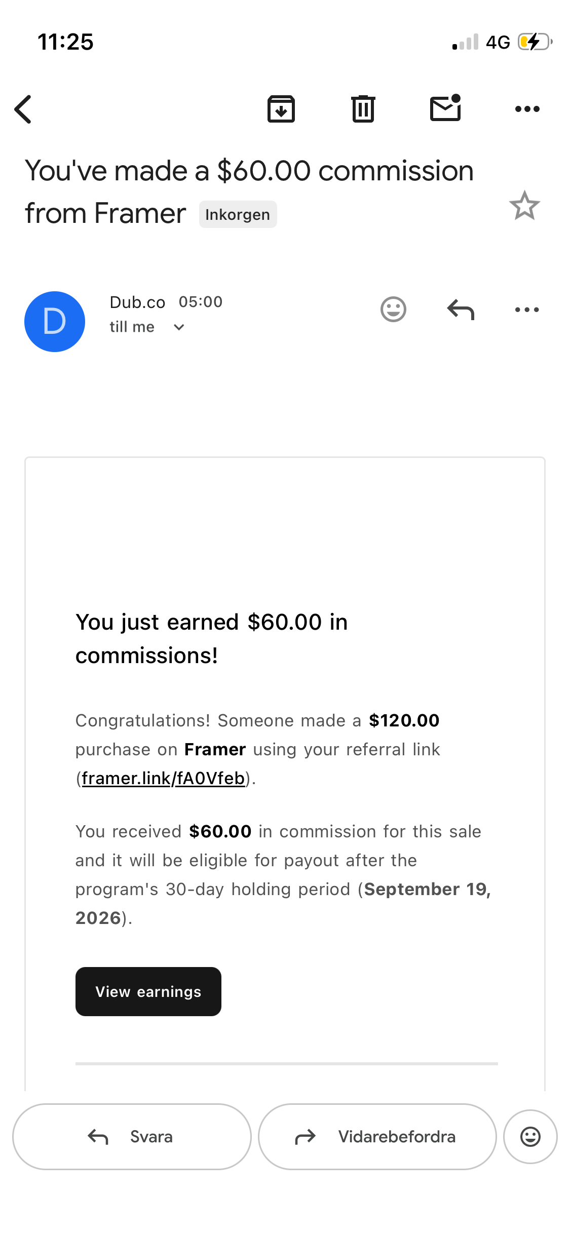 I opened Framer for the first time 8 months ago, and posted my first template 4 months ago. And now I get to wake up to emails like these π(last sale was 2 weeks ago, to be more realistic and honest)