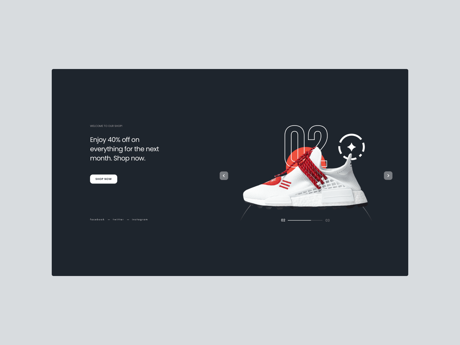 Shoes Hero Slider
