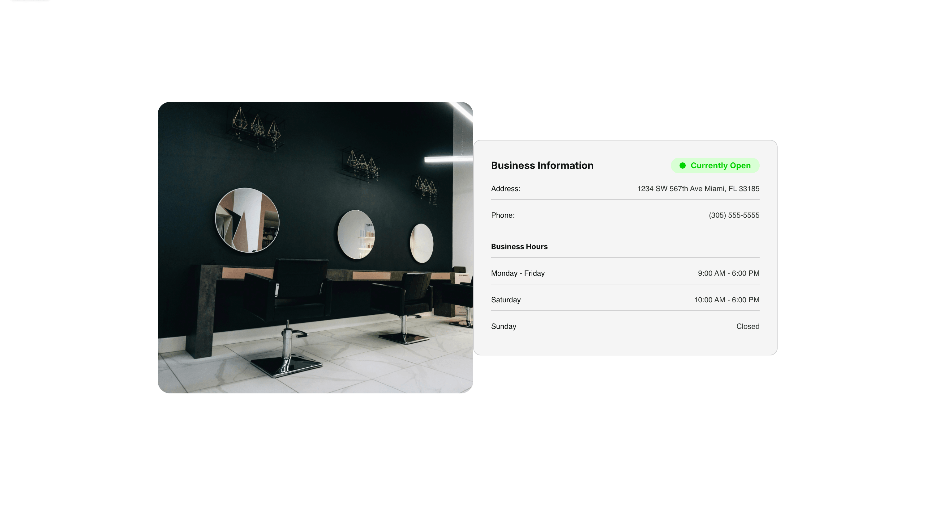 Live Business Card
