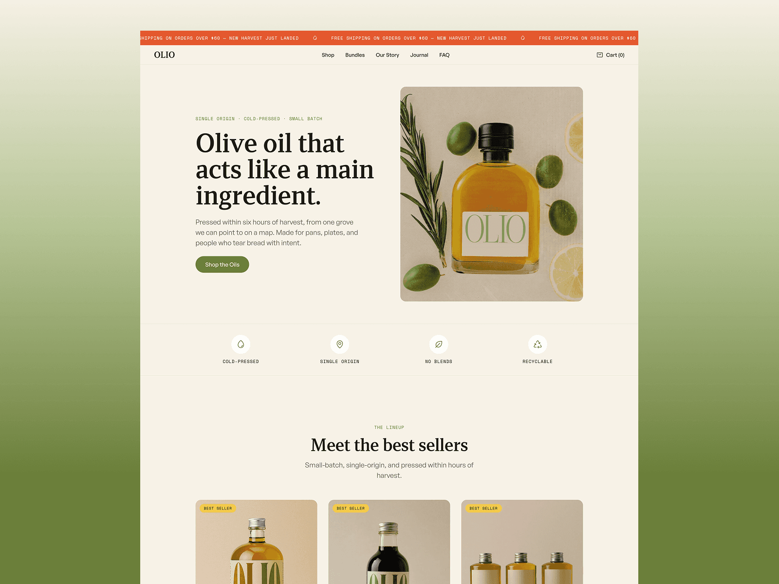 Olio Store