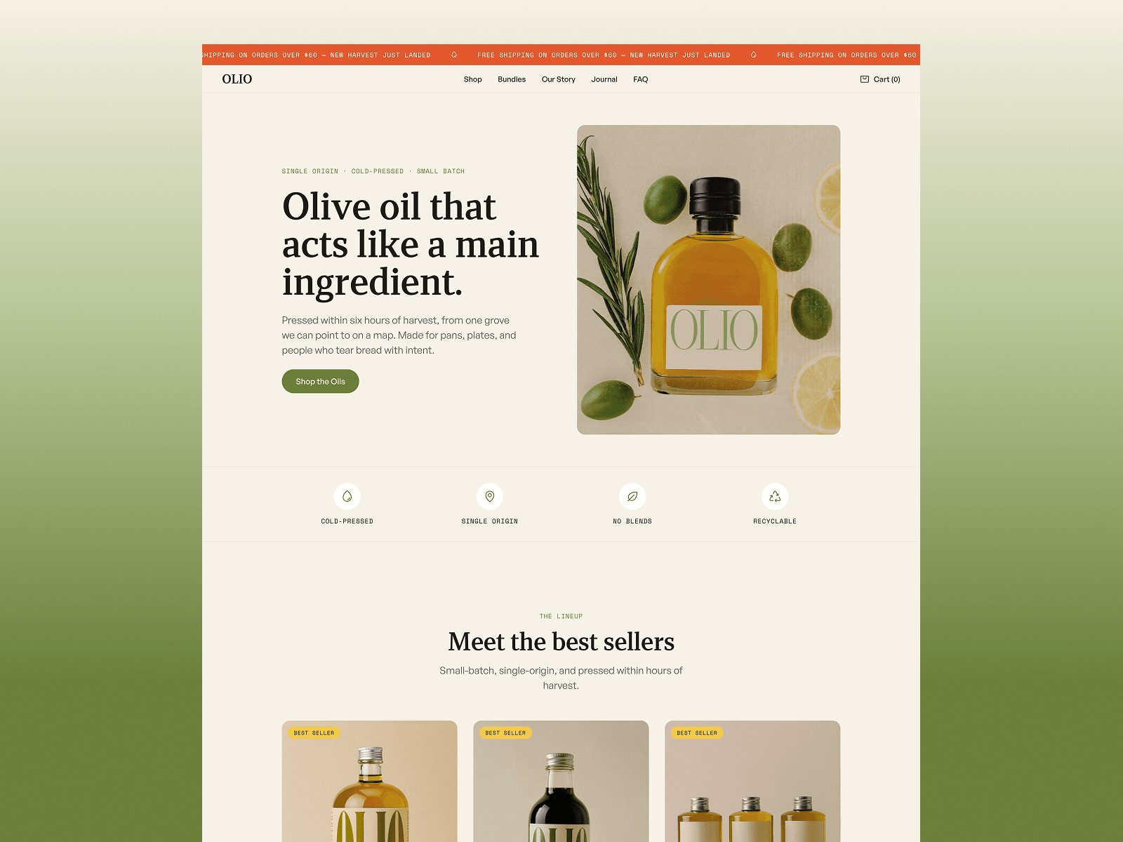 Olio Store