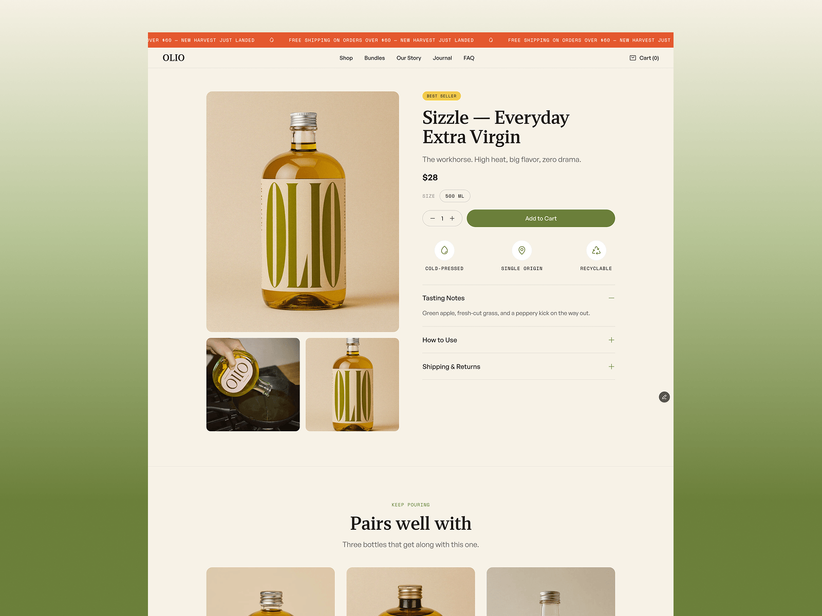 Olio Store