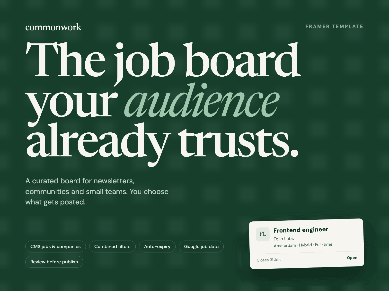 Commonwork