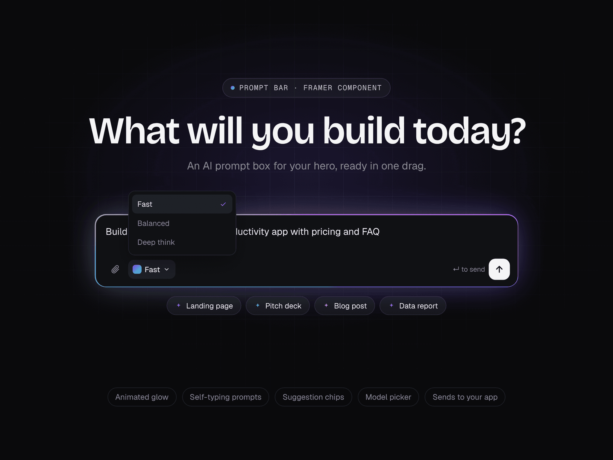 Prompt Bar