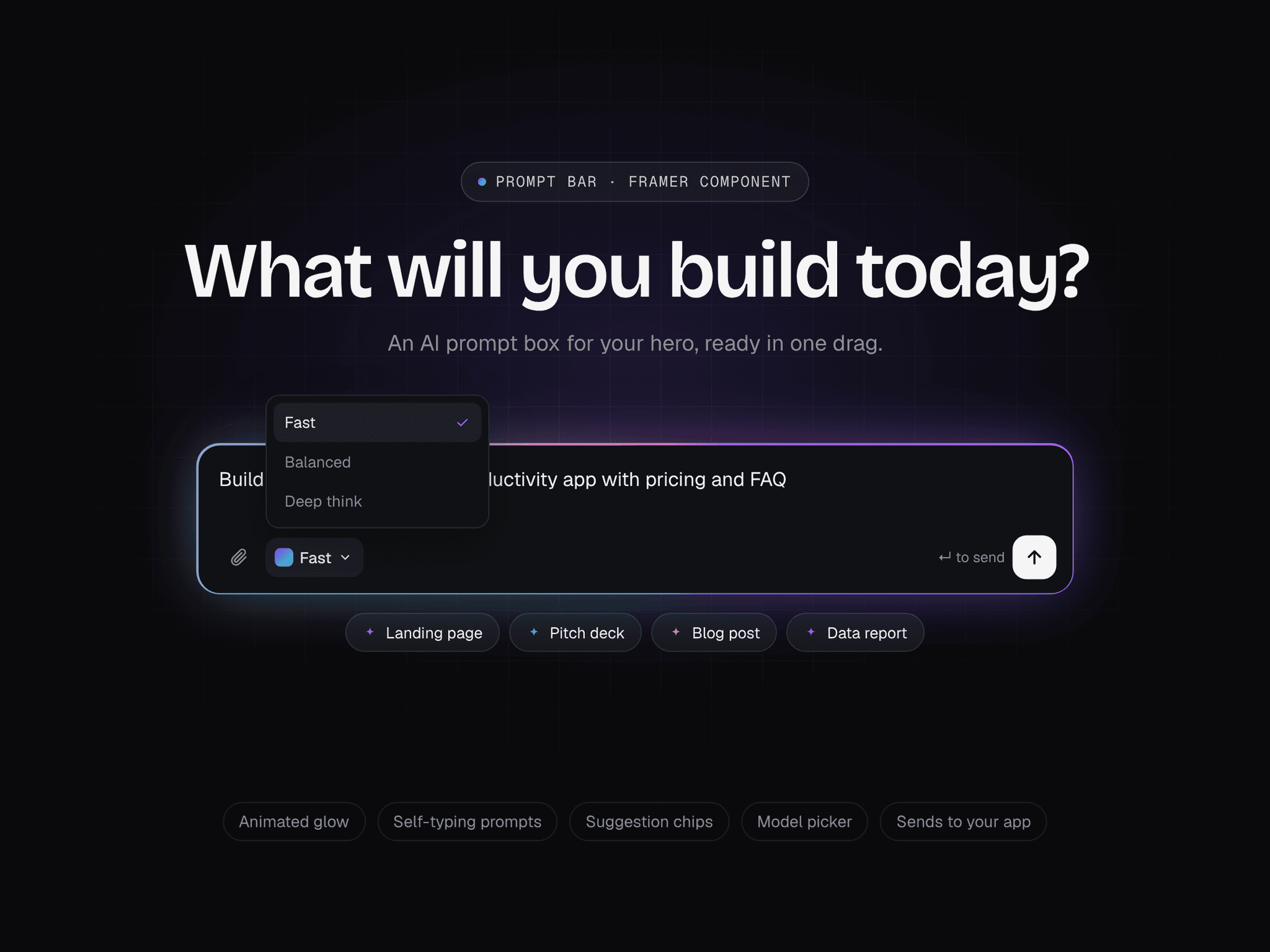 Prompt Bar