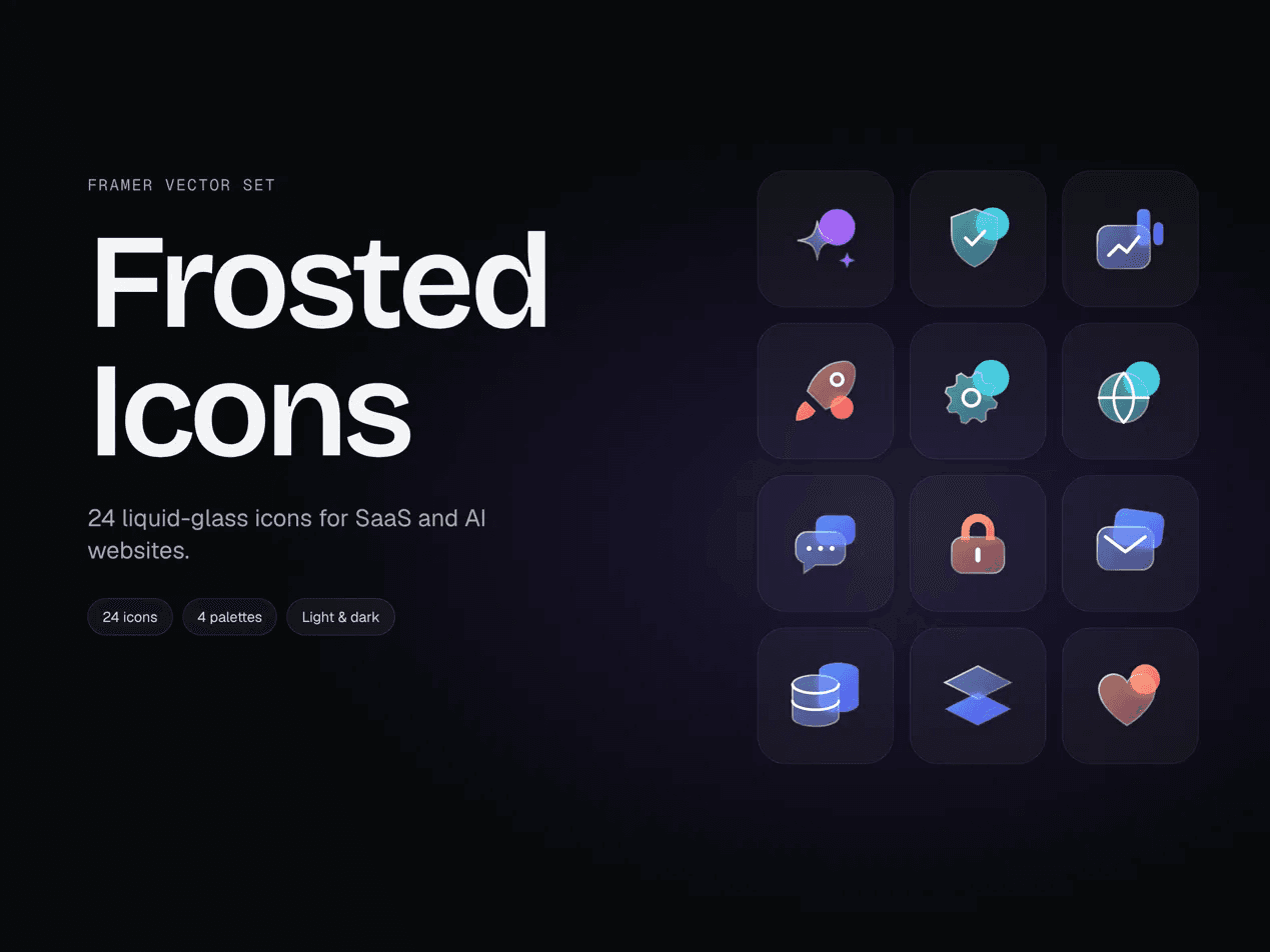 Frosted Icons