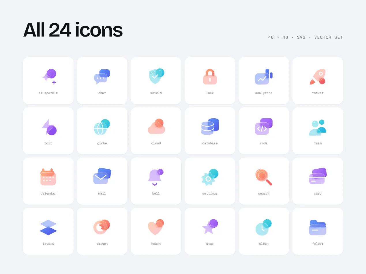 Frosted Icons