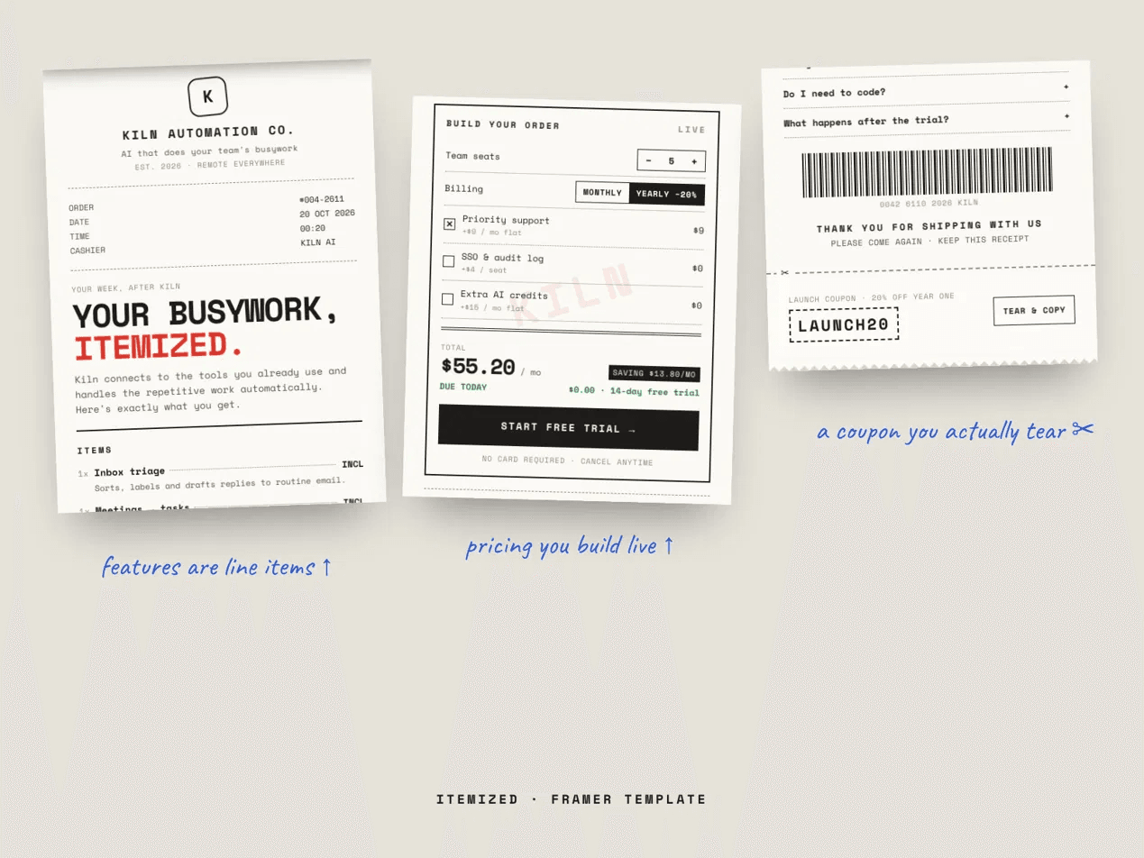 Itemized