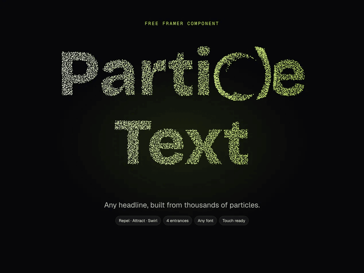 Particle Headline