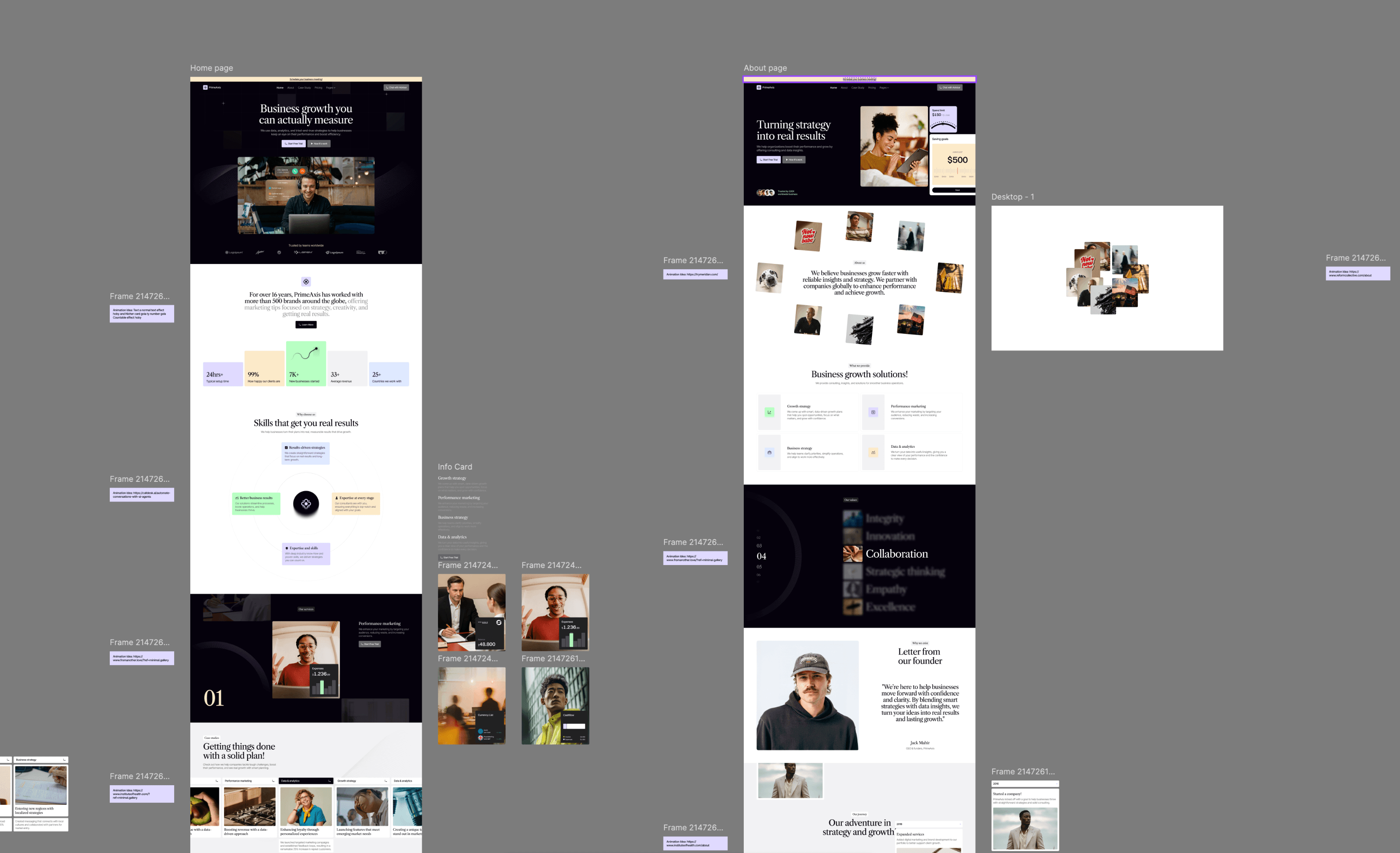 🚀 Guys, meet PRIMEAXIS!Our upcoming Business Consultation Framer template is almost done. The design is nearly complete, and we’re getting everything ready for the next stage.Stay tuned for the launch! ✨#Framer #FramerTemplates #BusinessConsulting #ConsultingWebsite #WebDesign #NoCode #UIDesign #BusinessWebsite #ComingSoon #DesignMonks