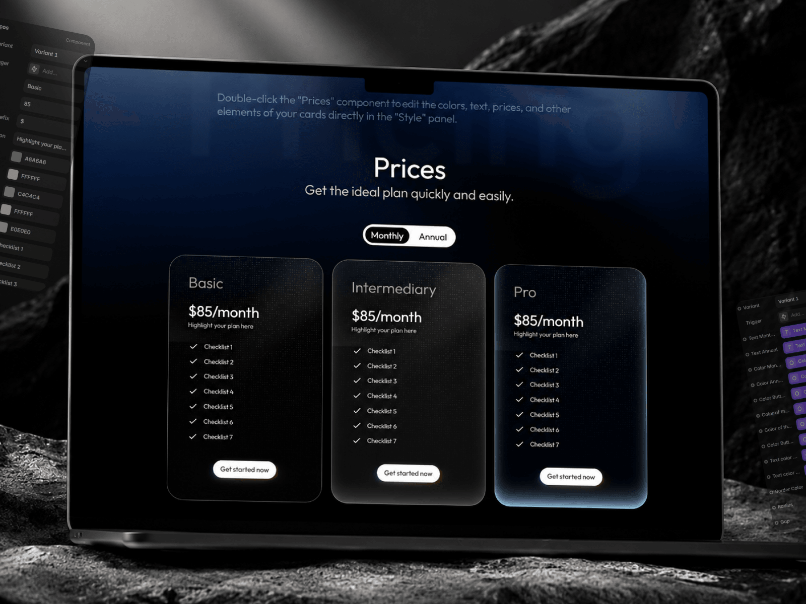Pricing Plan Modern