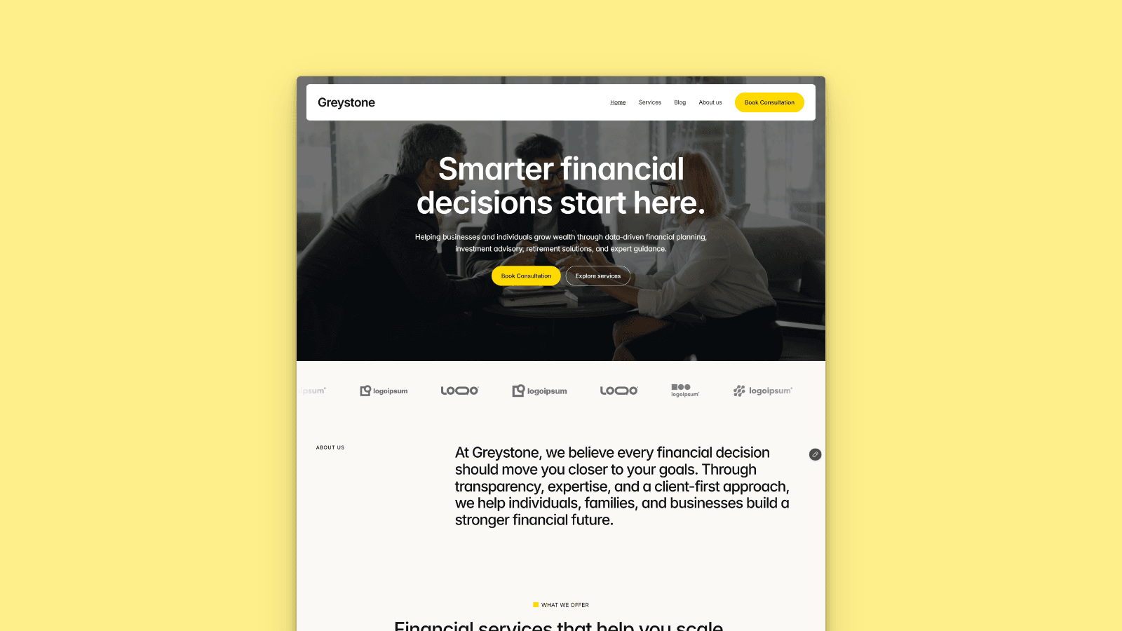 Greystone Finance