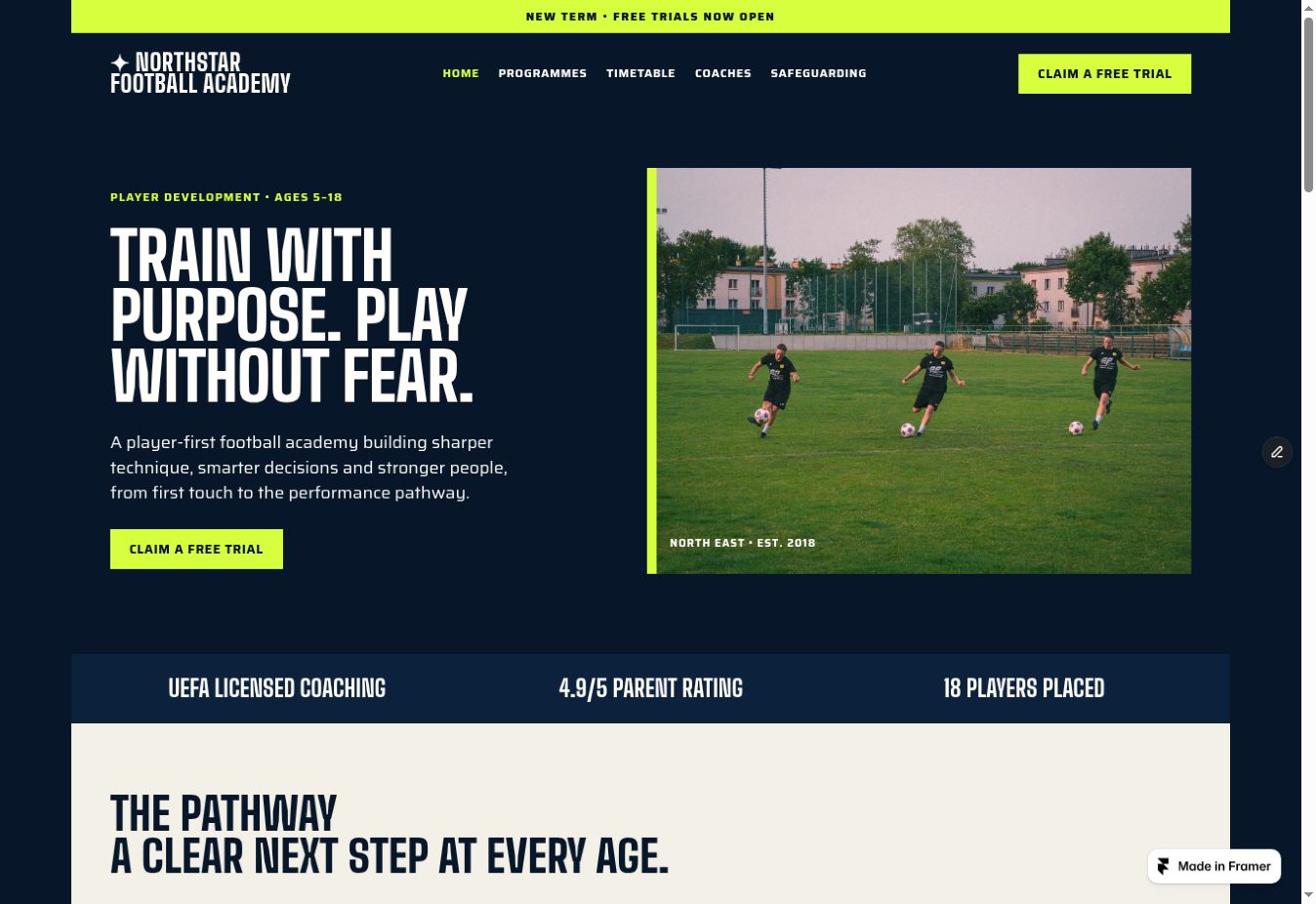 Northstar Football