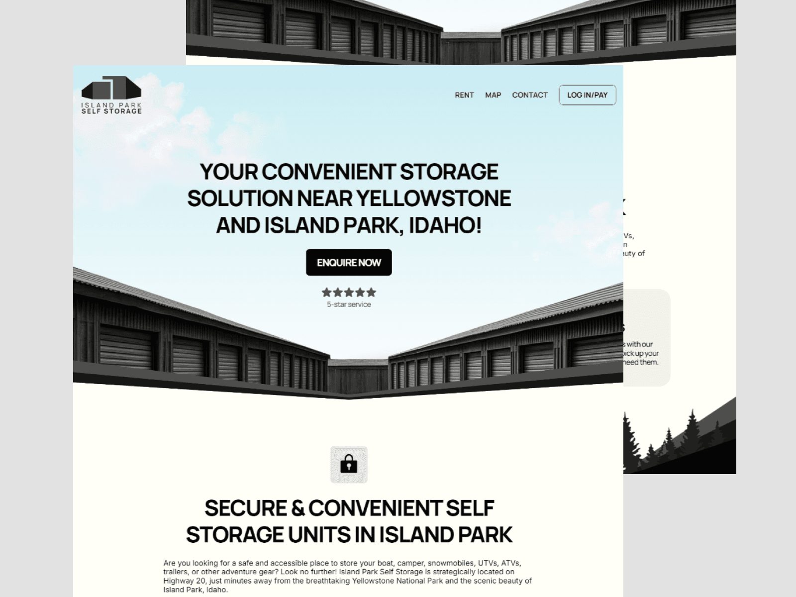 Island Park Storage