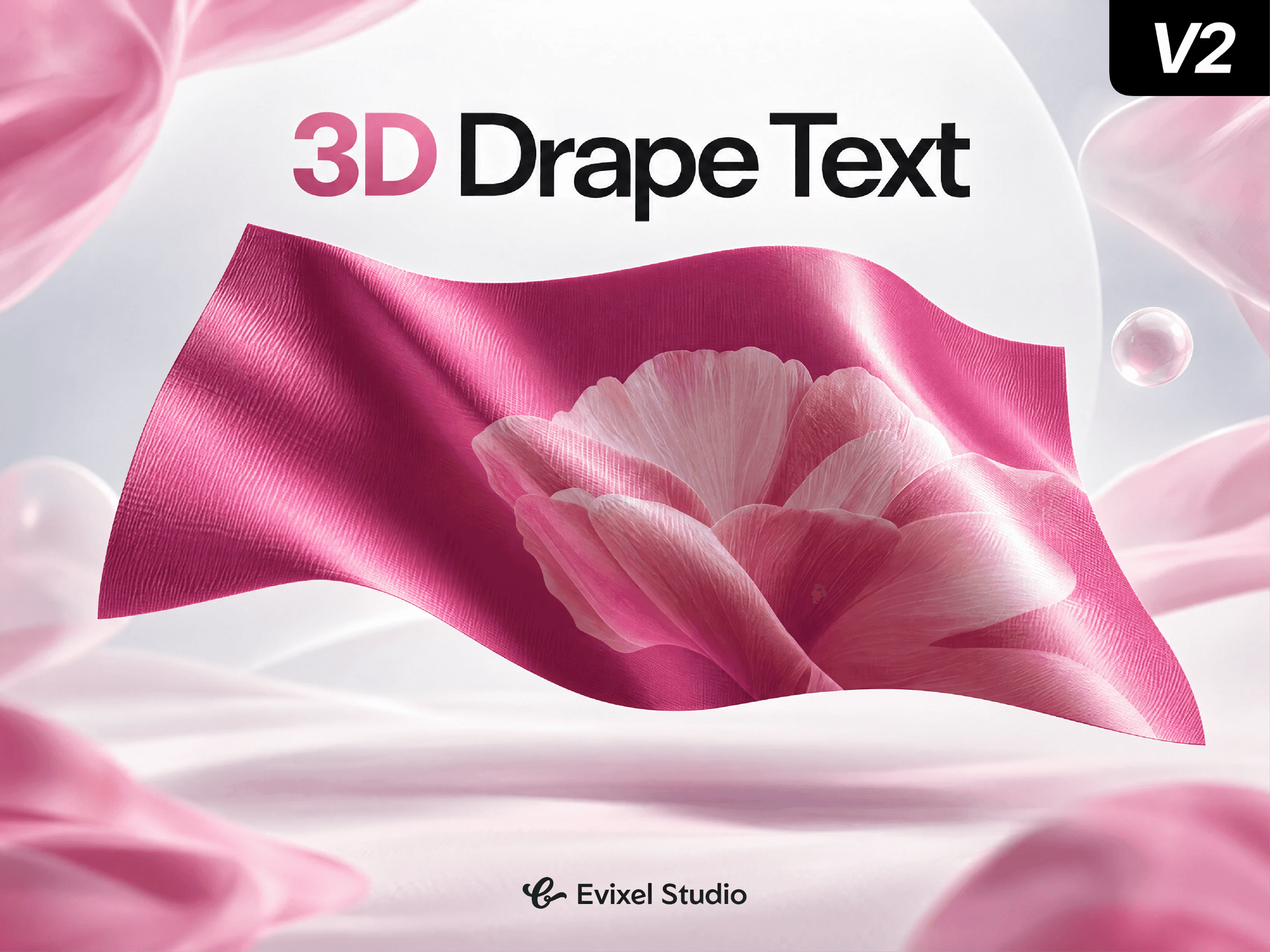 3D Drape Text