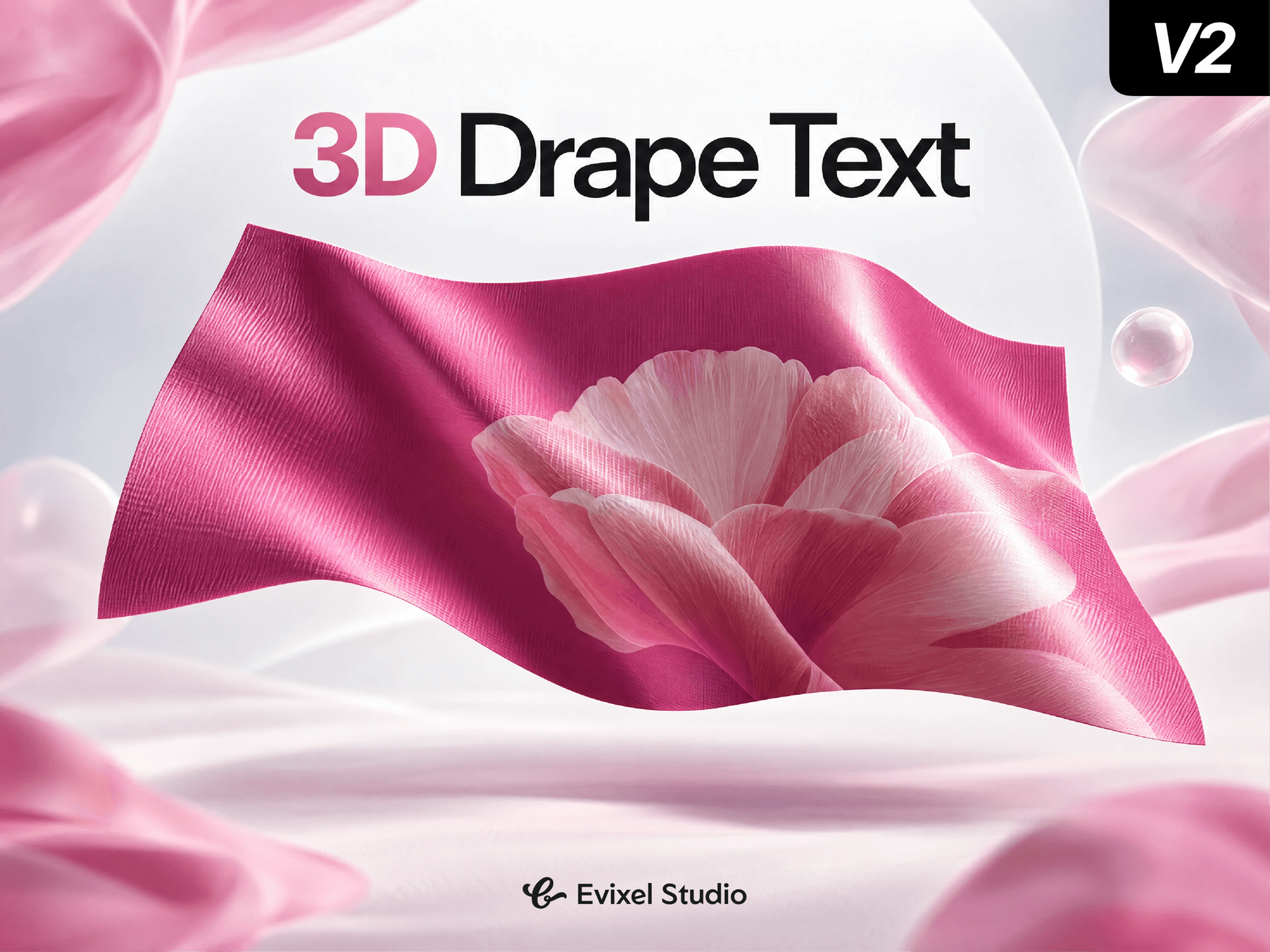 3D Drape Text