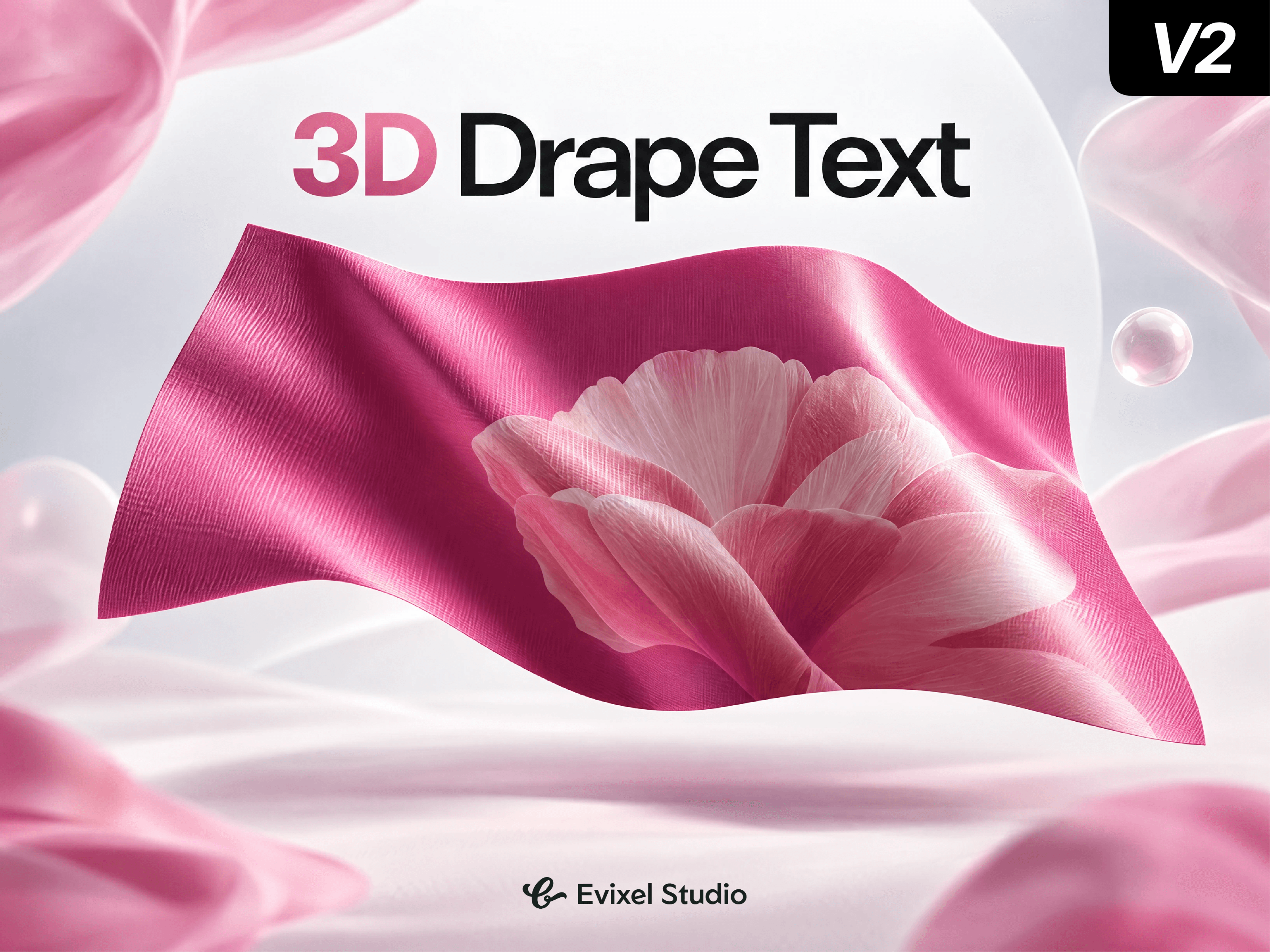 3D Drape Text