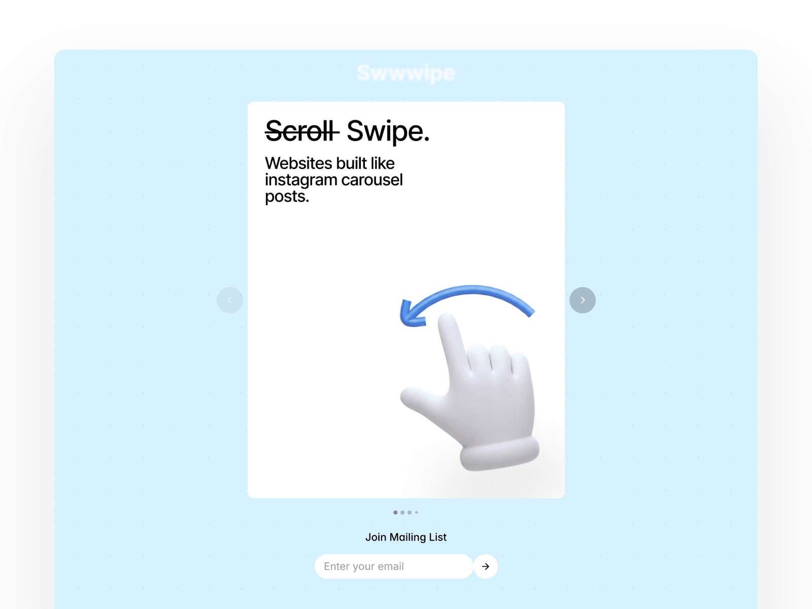 Swwwipe