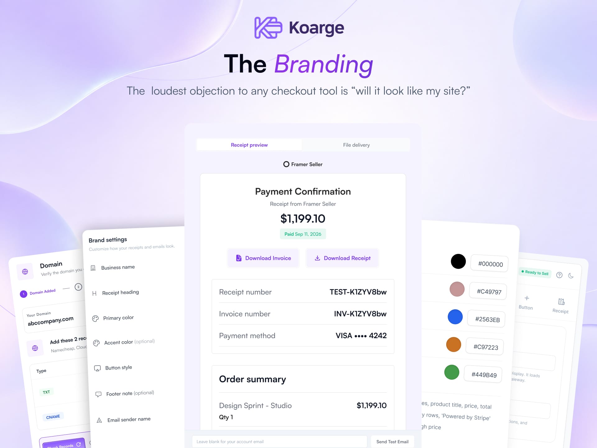 Koarge Checkout