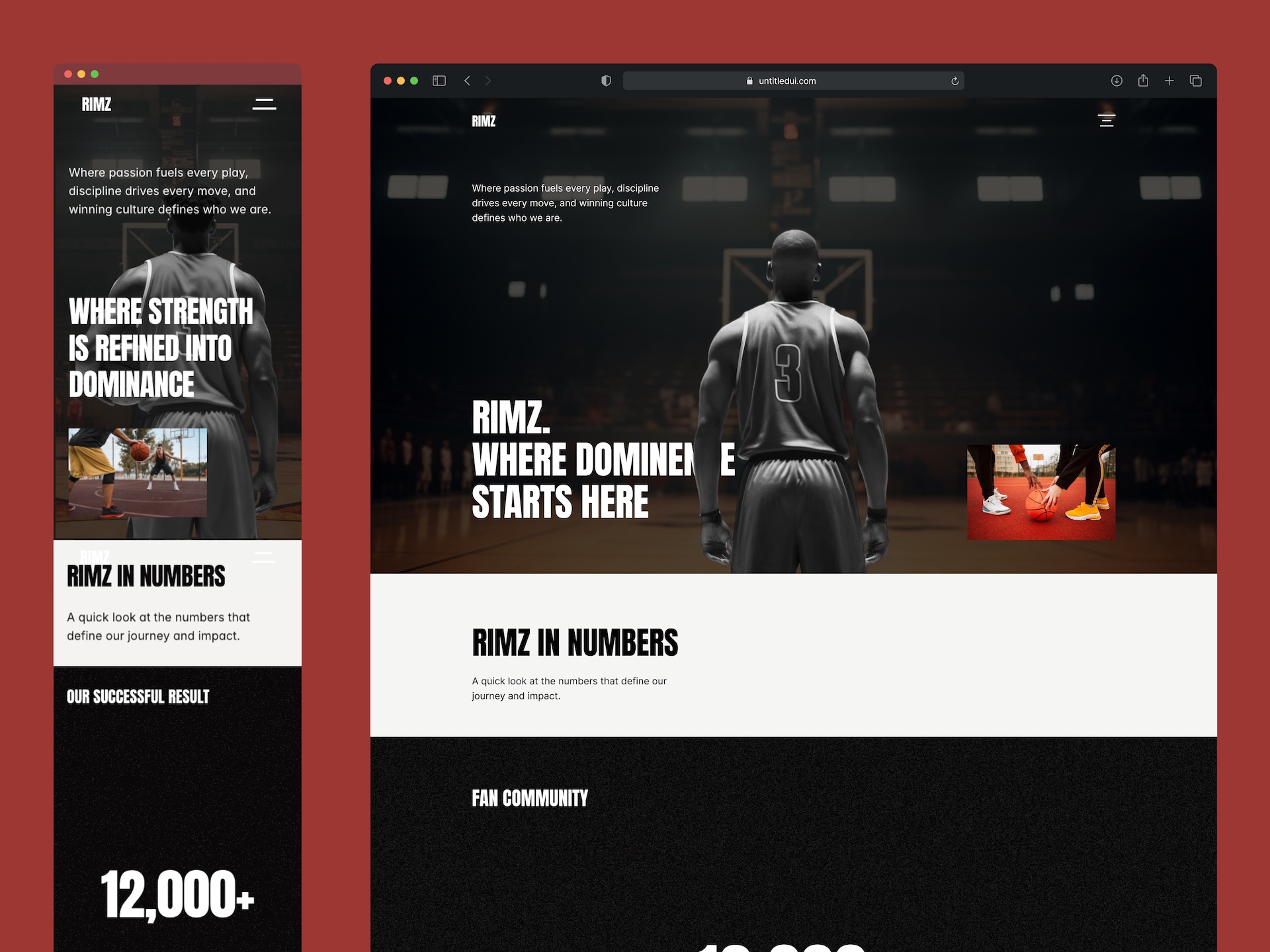 Championships fade. Communities last.RIMZ helps basketball teams build loyal fan communities year-round.Watch the demo: https://framer.link/05IpgJG