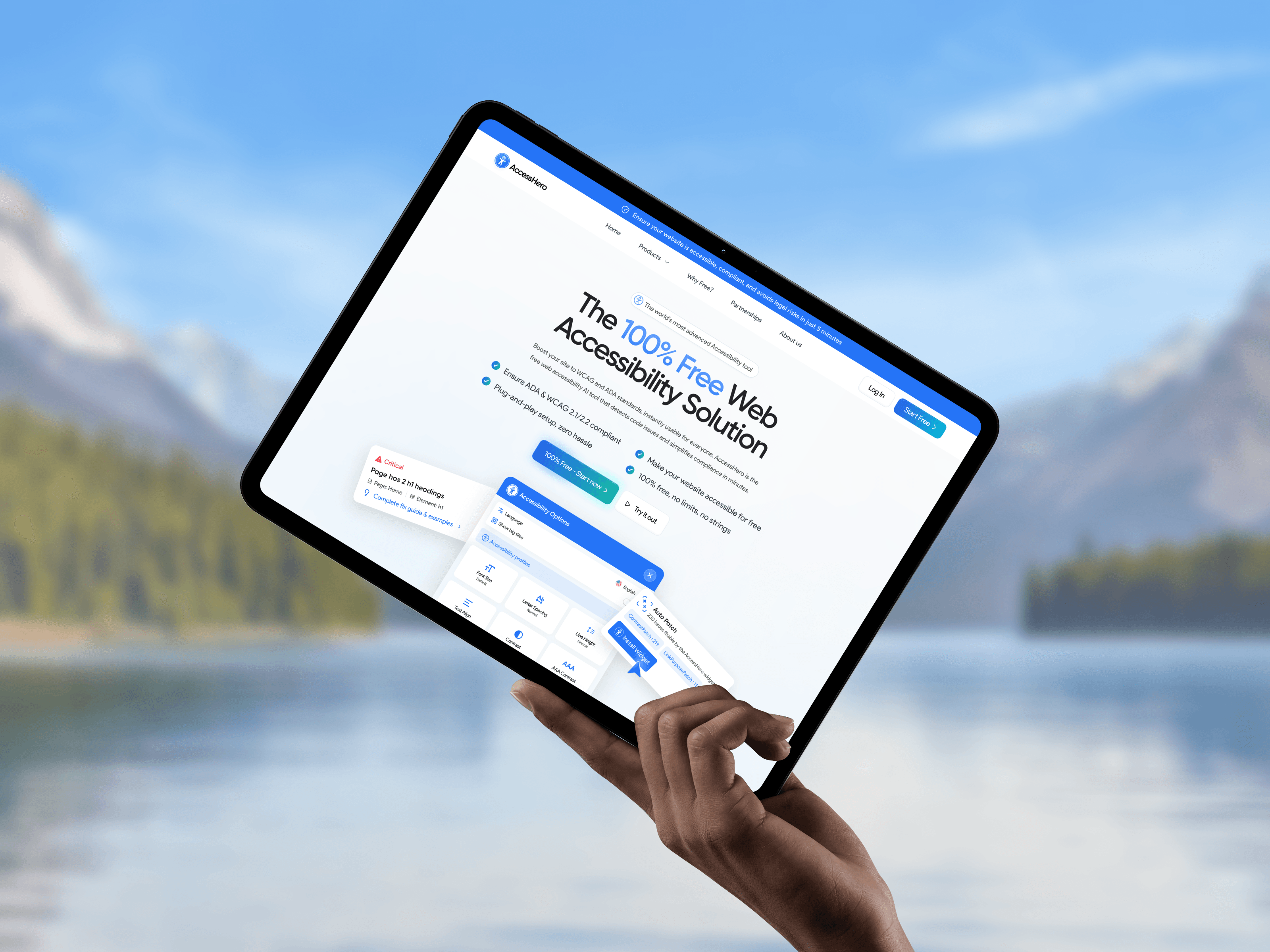 AcccesHero Website