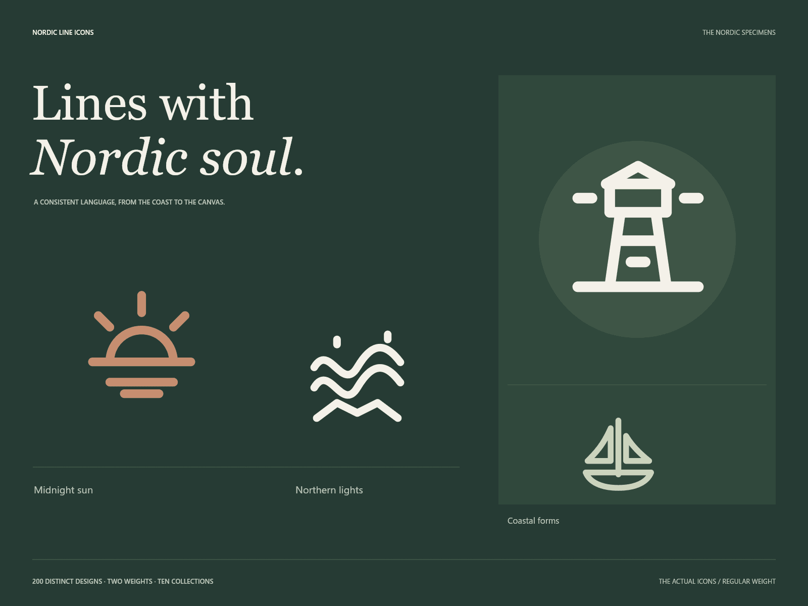 Nordic Line Icons