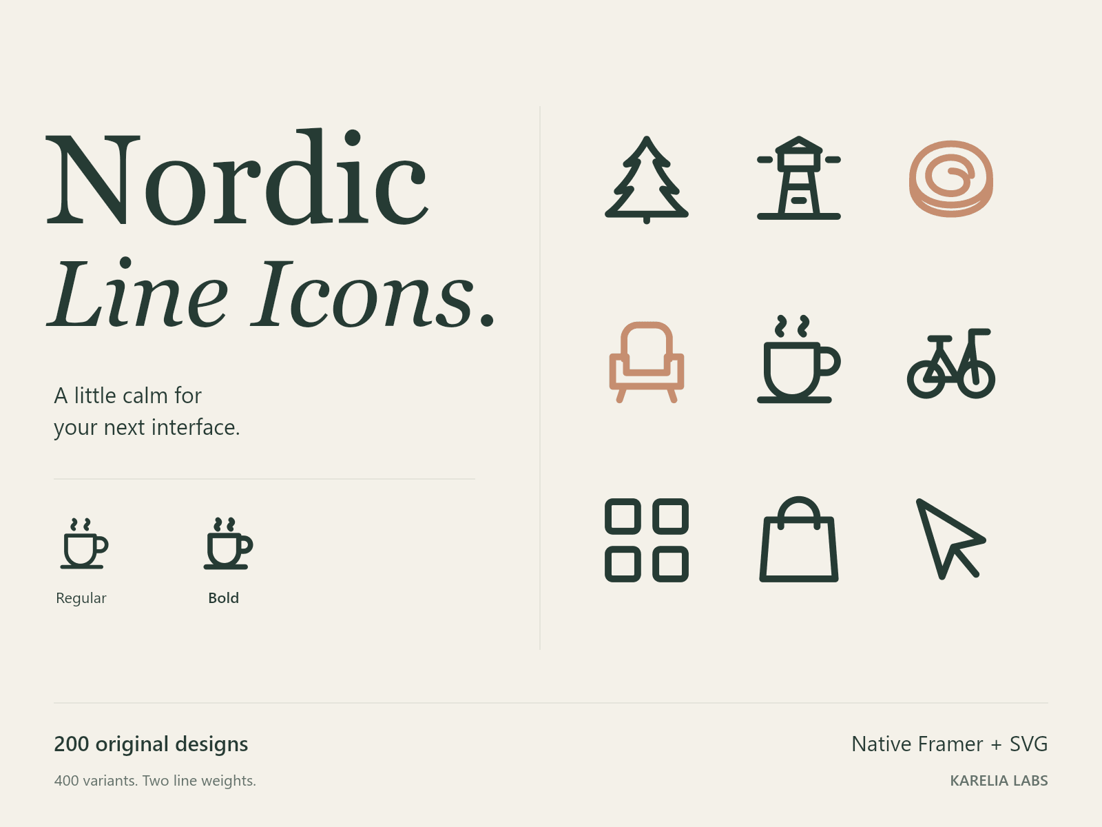 Nordic Line Icons