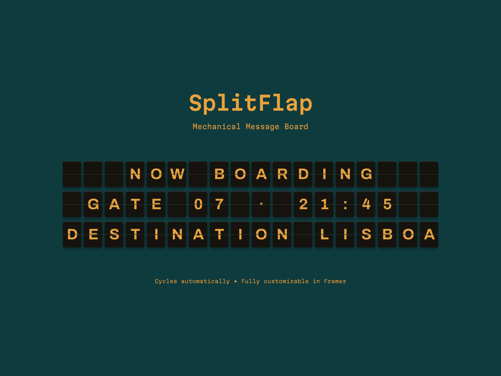 SplitFlap