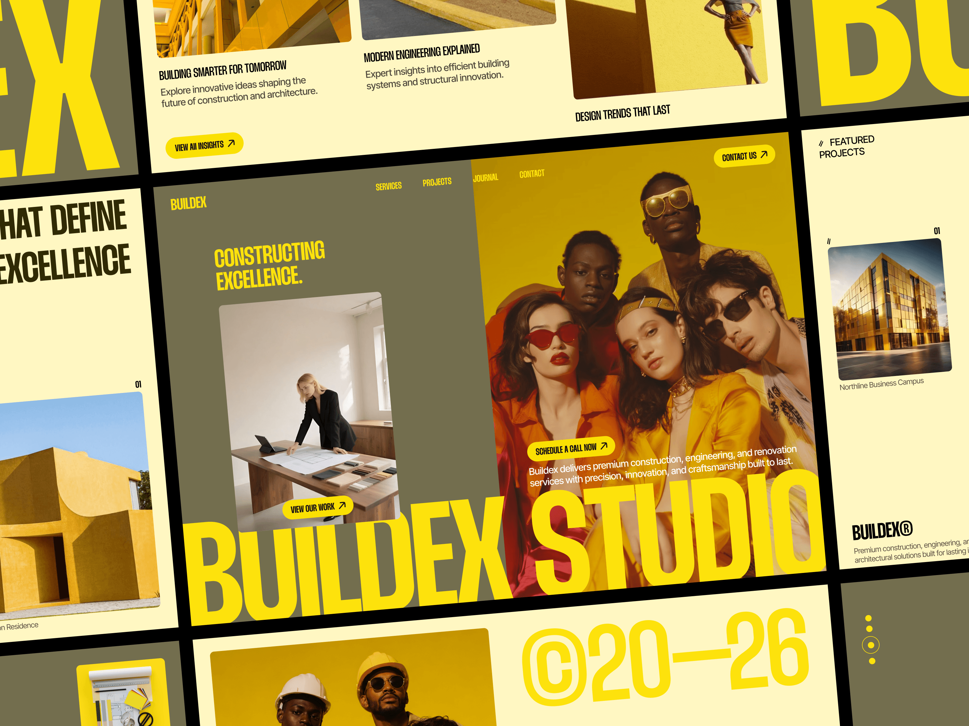 Buildex · Construction & Building AgencyBuildex is a modern Construction & Building Agency template designed for construction companies, architecture studios, contractors, developers, and engineering firms.