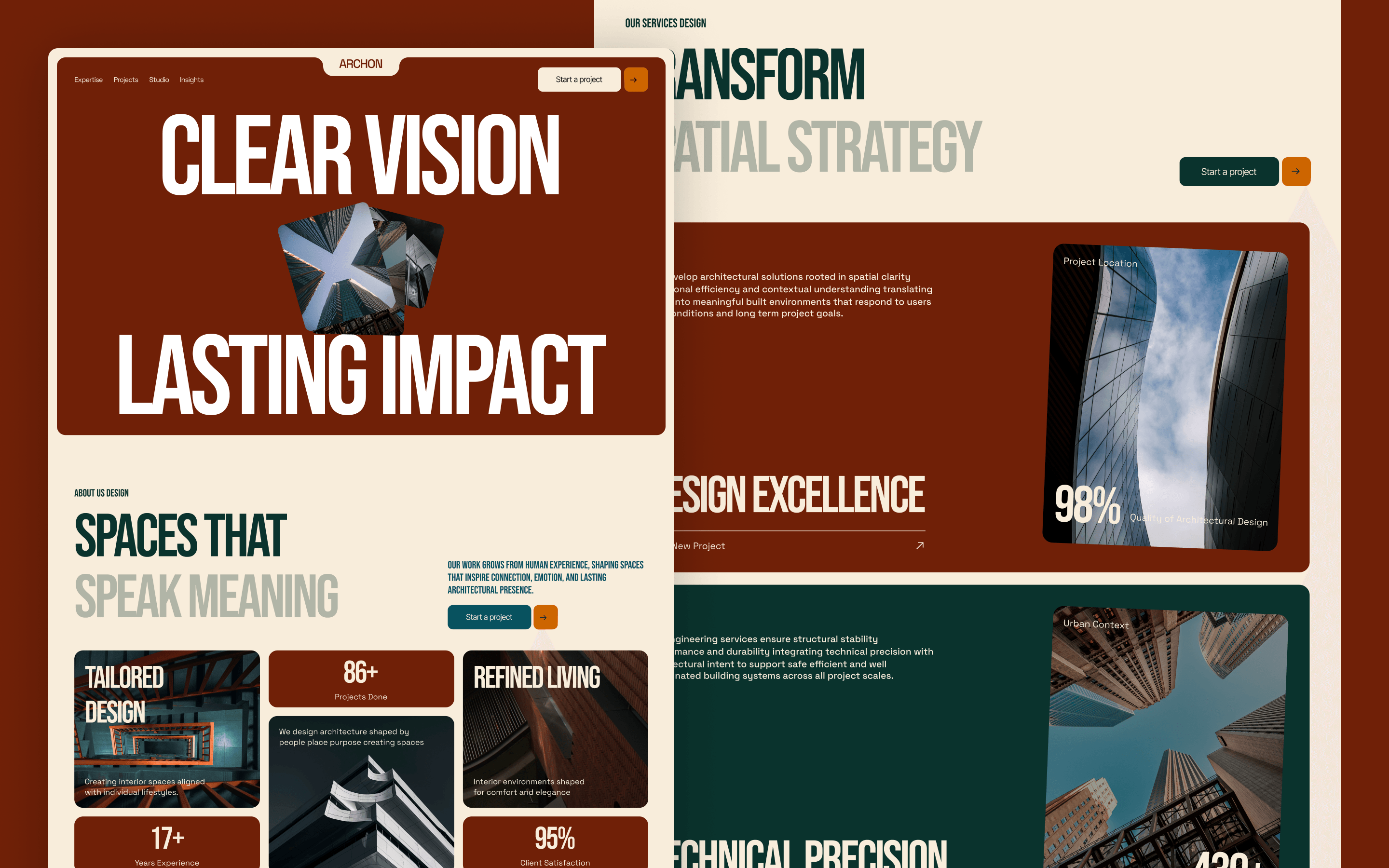 Artez is a modern architecture & design website template designed for studios and professionals who value clarity, structure, and refined aesthetics. Inspired by contemporary architecture and editorial design, Artez combines minimal layouts with strong visual hierarchy to present work in a confident and timeless way.
