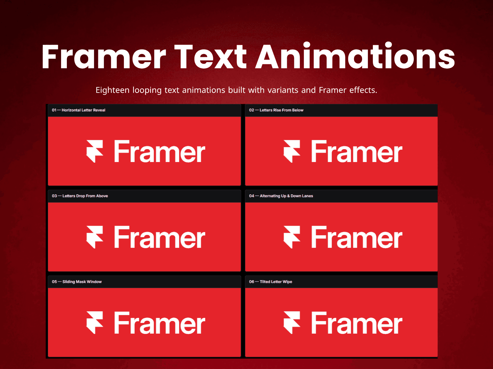 Text Animations