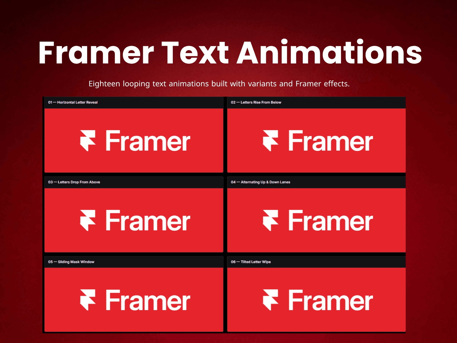 Text Animations
