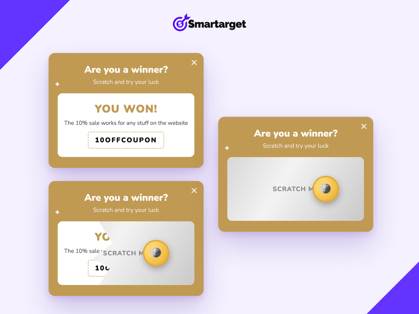 Smartarget Scratch Card